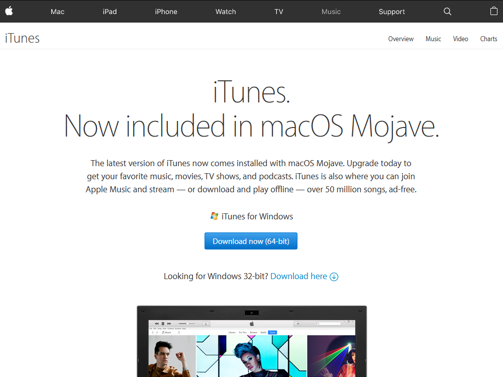 new itunes download for mac